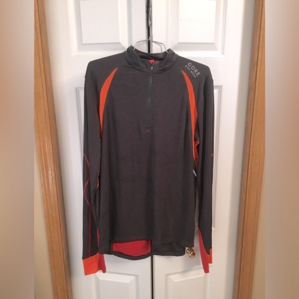 GORE Bike Wear long sleeve jersey front half zip